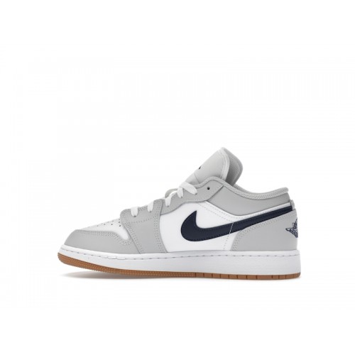 Air Jordan 1 Low GS Georgetown - подростковая сетка размеров