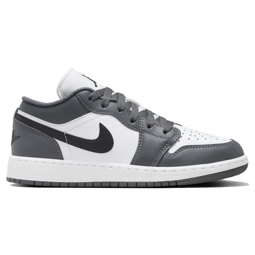 Кроссы Jordan 1 Low Iron Grey (GS) - подростковая сетка размеров