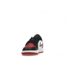Подростковые Jordan 1 Low Bred Toe 20 (GS)