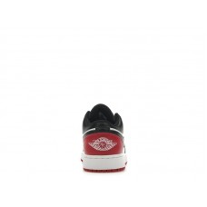 Подростковые Jordan 1 Low Bred Toe 20 (GS)
