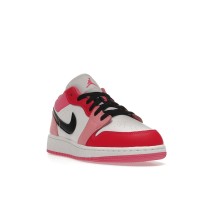 Подростковые Jordan 1 Low Pink Red (GS)