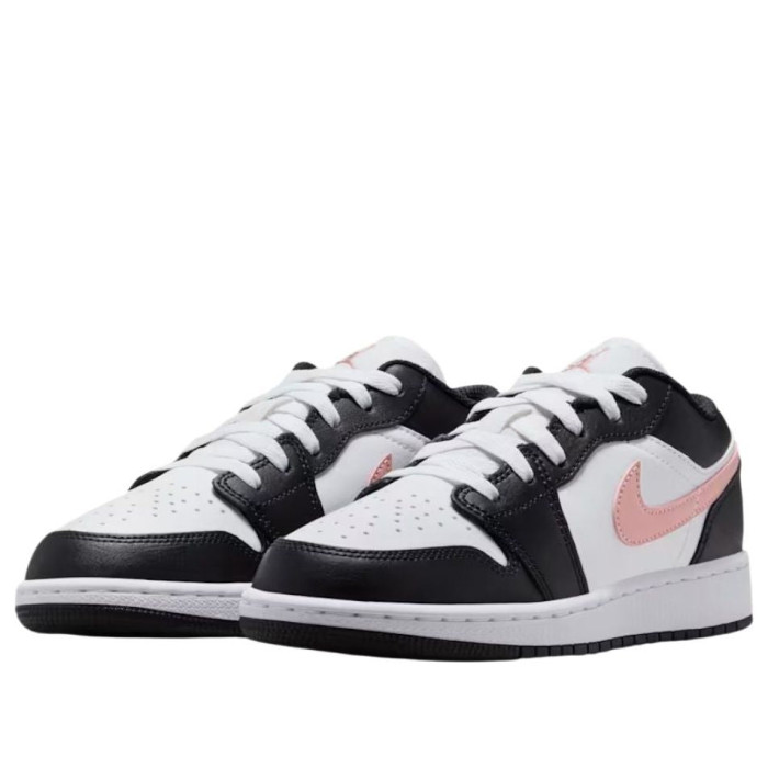 Air Jordan 1 Low GS Black Rust Pink - подростковая сетка размеров Air Jordan 1 Low GS Black Rust Pink - подростковая сетка размеров