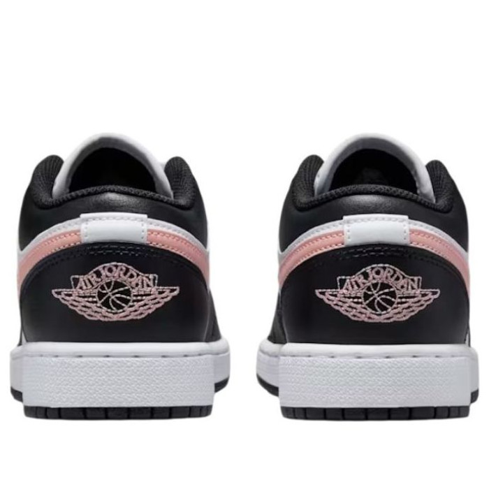 Air Jordan 1 Low GS Black Rust Pink - подростковая сетка размеров Air Jordan 1 Low GS Black Rust Pink - подростковая сетка размеров