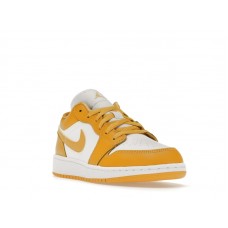 Подростковые Jordan 1 Low White Pollen (GS)