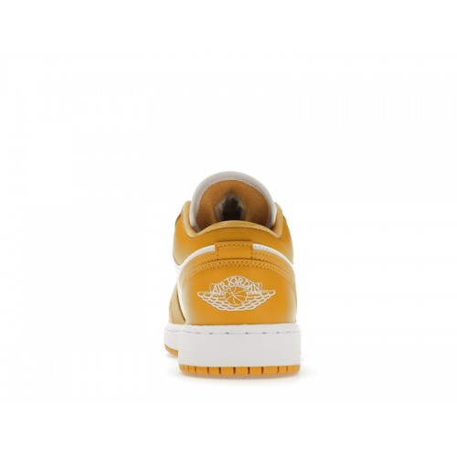 Кроссы Jordan 1 Low White Pollen (GS) - подростковая сетка размеров