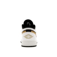 Подростковые Jordan 1 Low Gold Swoosh (GS)