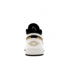 Подростковые Jordan 1 Low Gold Swoosh (GS)