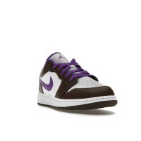 Подростковые Jordan 1 Low Purple Mocha (GS)