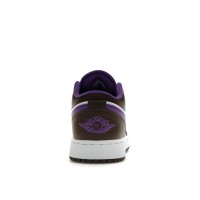 Подростковые Jordan 1 Low Purple Mocha (GS)
