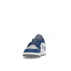 Подростковые Jordan 1 Low True Blue (GS)