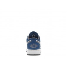 Подростковые Jordan 1 Low True Blue (GS)