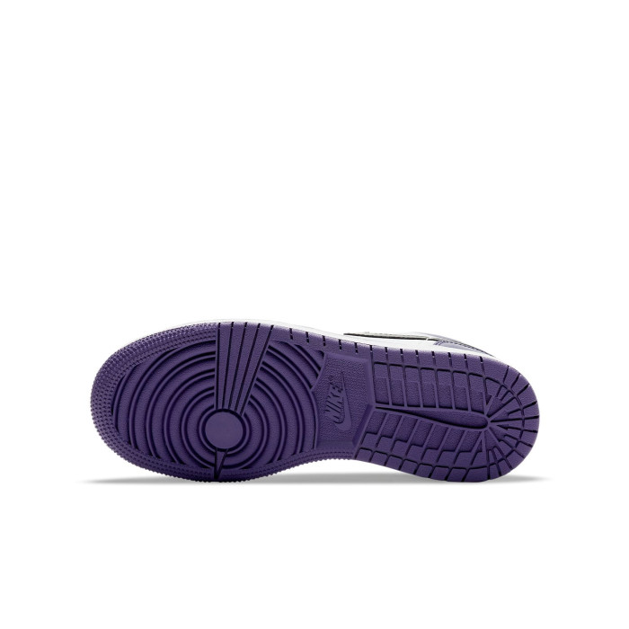 Air Jordan 1 Low GS Court Purple - подростковая сетка размеров Air Jordan 1 Low GS Court Purple - подростковая сетка размеров