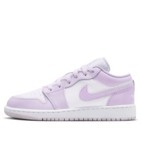 Подростковые Jordan 1 Low Barely Grape Violet Mist (GS)