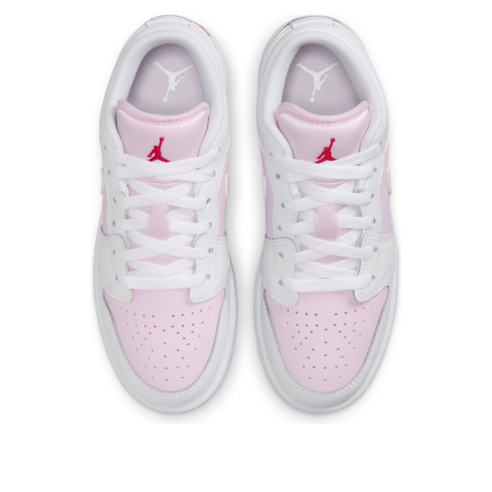 Air Jordan 1 Low GS Pink Foam - подростковая сетка размеров Air Jordan 1 Low GS Pink Foam - подростковая сетка размеров