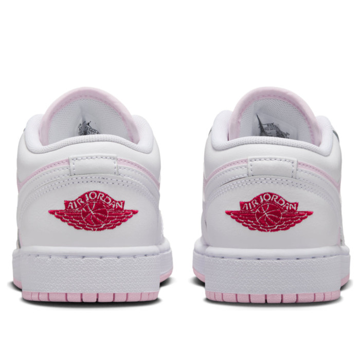 Air Jordan 1 Low GS Pink Foam - подростковая сетка размеров Air Jordan 1 Low GS Pink Foam - подростковая сетка размеров