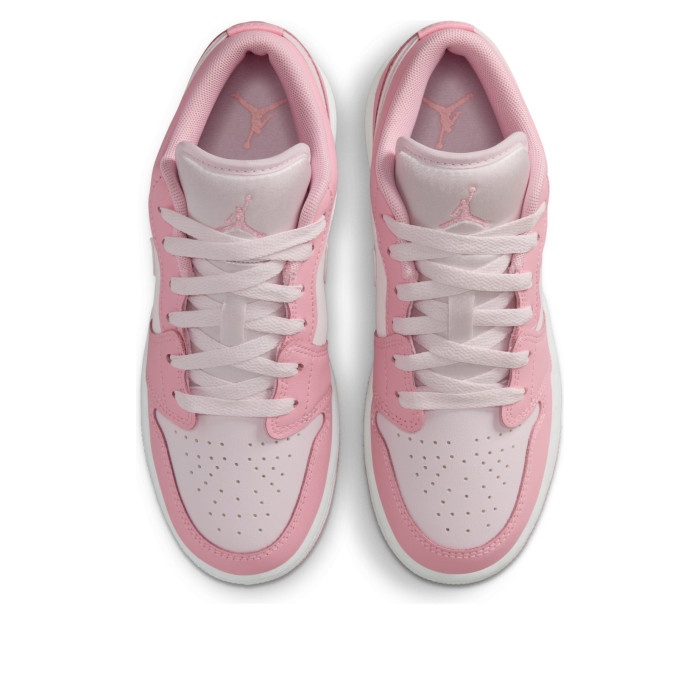 Air Jordan 1 Low GS Medium Soft Pink/White/Pearl Pink - подростковая сетка размеров Air Jordan 1 Low GS Medium Soft Pink/White/Pearl Pink - подростковая сетка размеров