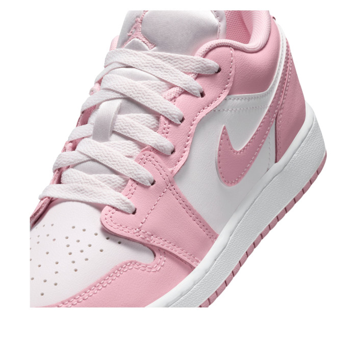 Air Jordan 1 Low GS Medium Soft Pink/White/Pearl Pink - подростковая сетка размеров Air Jordan 1 Low GS Medium Soft Pink/White/Pearl Pink - подростковая сетка размеров