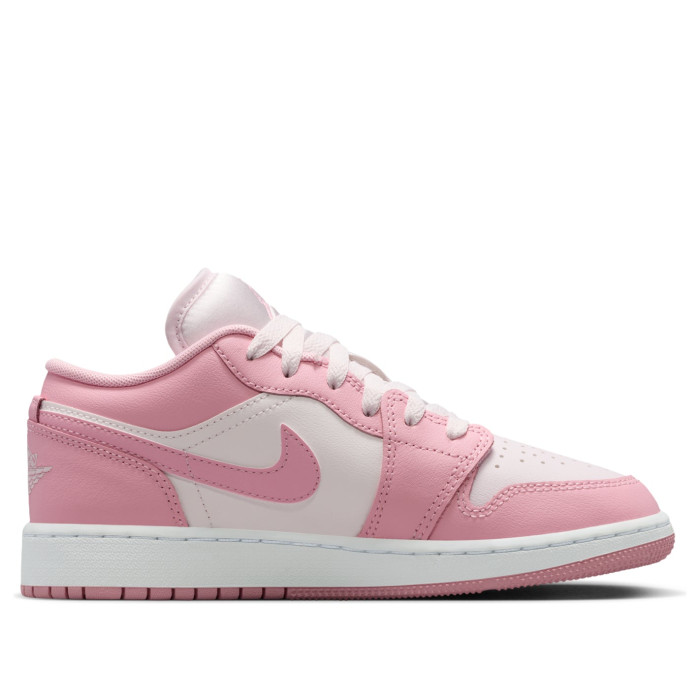 Air Jordan 1 Low GS Medium Soft Pink/White/Pearl Pink - подростковая сетка размеров Air Jordan 1 Low GS Medium Soft Pink/White/Pearl Pink - подростковая сетка размеров