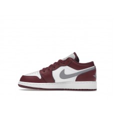 Подростковые Jordan 1 Low Bordeaux (GS)