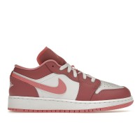 Подростковые кроссовки Jordan 1 Low Desert Berry (GS)