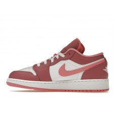 Подростковые Jordan 1 Low Desert Berry (GS)