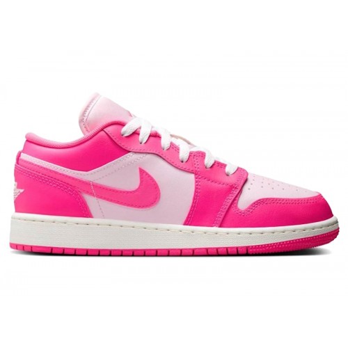Кроссы Jordan 1 Low Valentine’s Day (GS) - подростковая сетка размеров