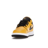 Подростковые Jordan 1 Low University Gold Black (GS)