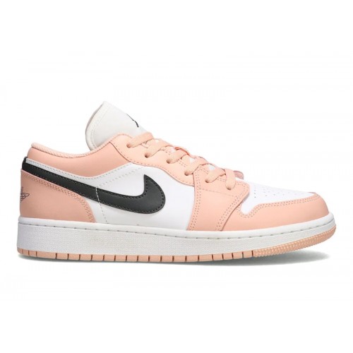 Air Jordan 1 Low GS Light Arctic Pink - подростковая сетка размеров