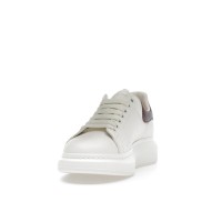 Alexander McQueen Oversized Off-White Bordeaux