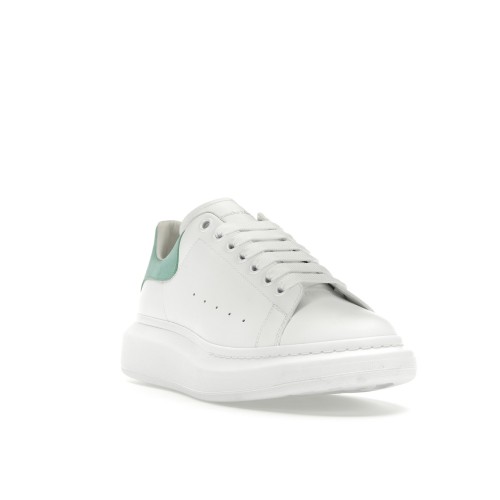 Кроссы Alexander McQueen Oversized White Teal - мужская сетка размеров