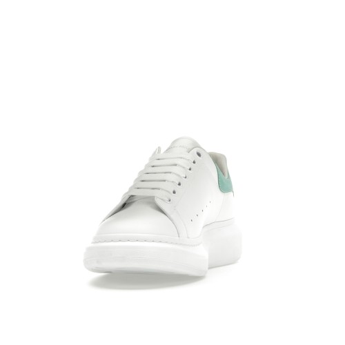 Кроссы Alexander McQueen Oversized White Teal - мужская сетка размеров
