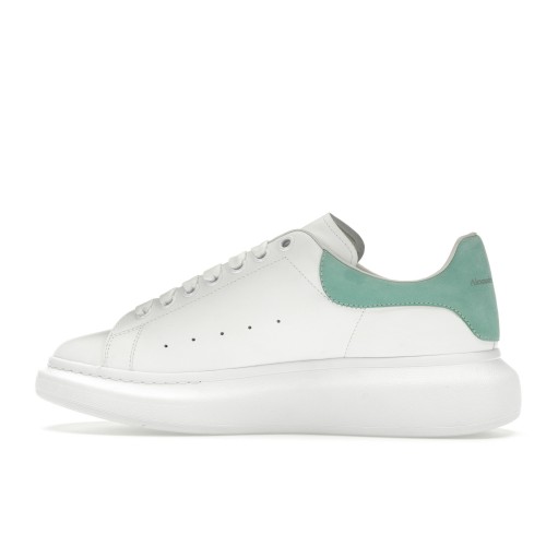 Кроссы Alexander McQueen Oversized White Teal - мужская сетка размеров