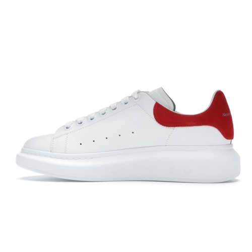 Кроссы Alexander McQueen Oversized Red - мужская сетка размеров
