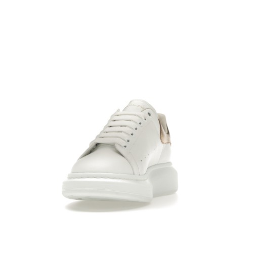 Кроссы Alexander McQueen Oversized Light Gold - мужская сетка размеров