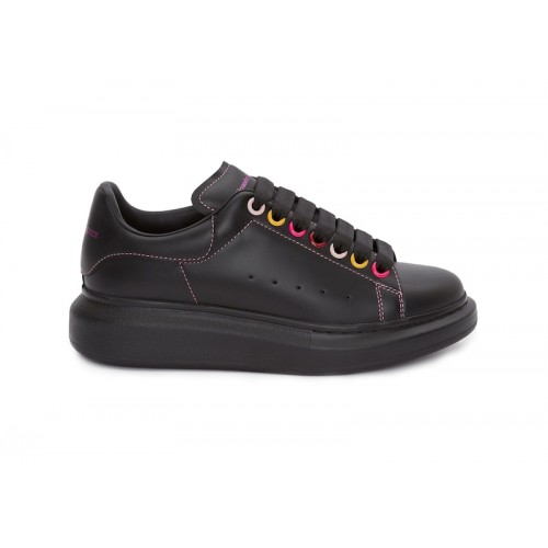 Alexander McQueen Oversized Black Rainbow Eyelets (W) - женская сетка размеров