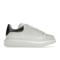 Alexander McQueen Oversized White Metallic