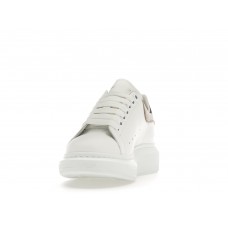 Женские кроссовки Alexander McQueen Oversized White Rose Gold (W)