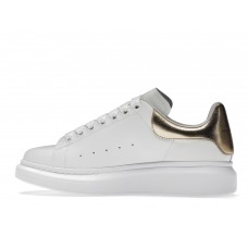 Женские кроссовки Alexander McQueen Oversized Light Gold (W)