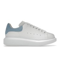 Женские кроссовки Alexander McQueen Oversized White Grey Blue (W)