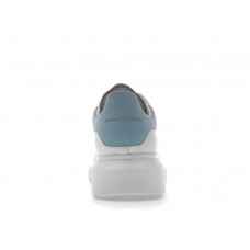 Женские кроссовки Alexander McQueen Oversized White Grey Blue (W)