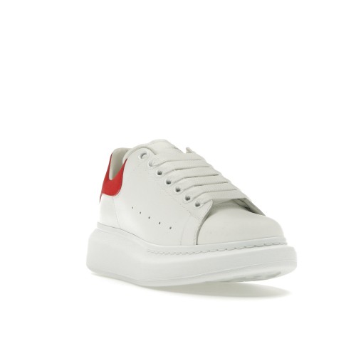 Кроссы Alexander McQueen Oversized Red (W) - женская сетка размеров