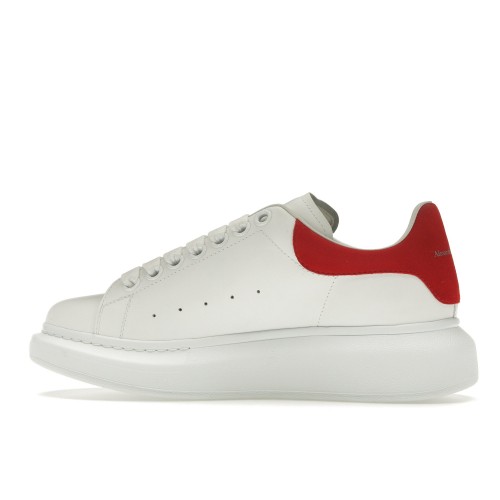 Кроссы Alexander McQueen Oversized Red (W) - женская сетка размеров