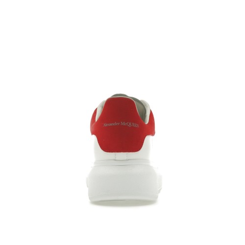 Кроссы Alexander McQueen Oversized Red (W) - женская сетка размеров