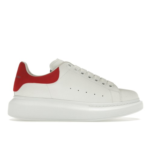 Кроссы Alexander McQueen Oversized Red (W) - женская сетка размеров