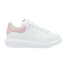 Женские Alexander McQueen Oversized White Bright Pink Croc (W)