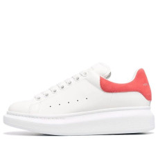 Женские Alexander McQueen Oversized White/Coral (W)