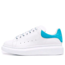 Женские Alexander McQueen Oversized White Bright Blue (W)
