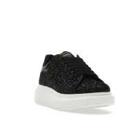 Женские кроссовки Alexander McQueen Oversized Black Glitter (W)