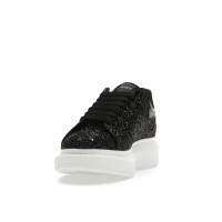 Женские кроссовки Alexander McQueen Oversized Black Glitter (W)