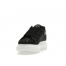 Женские кроссовки Alexander McQueen Oversized Black Glitter (W)